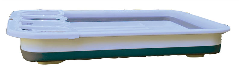 Quest Collapsible-wares Dish Rack with Cutlery Holder and Sink Drainer Quest - Dynamic Drive