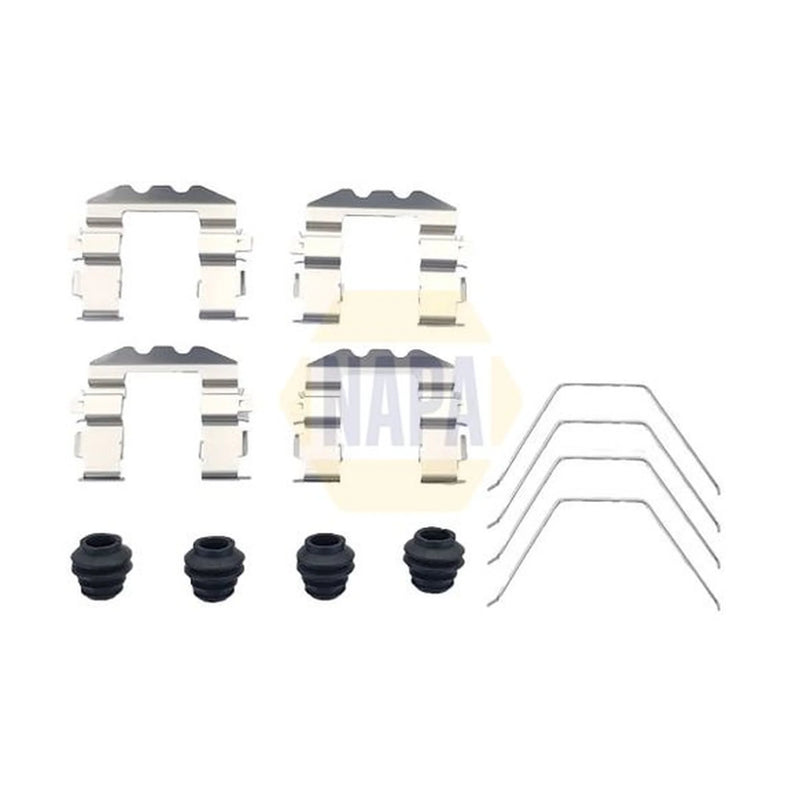 NAPA Brake Pad Accessory Fitting Kit Front fits Hyundai Kona 2017-2023 1.6