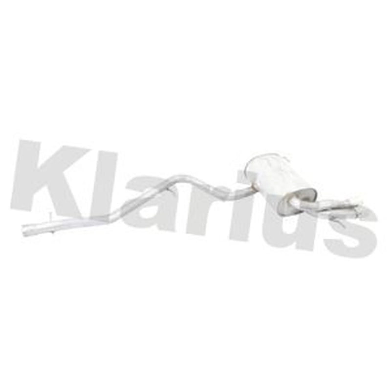Klarius Box With Tail Pipe Rear fits VW Tiguan 2008-2018 2.0
