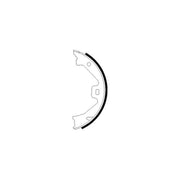Mintex Parking Brake Shoe Set fits MG Zt 2001-2005 1.8 2.0