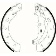 Mintex Brake Shoe Set Axle Kit fits Ford B-Max 2012-2017 1.0 1.4 1.5 1.6