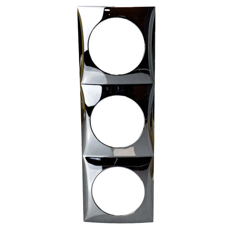 W4 Berker Flow Triple Frame - Chrome