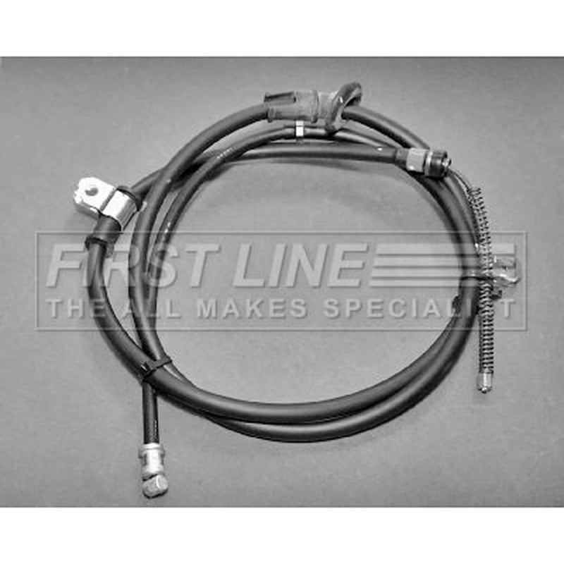 First Line Handbrake Cable Right Rear fits Mitsubishi Space 1991-1998
