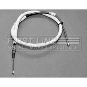 First Line Handbrake Cable Left Rear fits Renault Laguna I 1995-2001