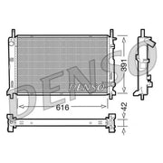 Denso Engine Radiator DRM10071