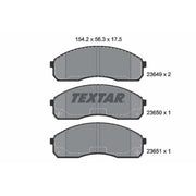 Textar Front Brake Pad Set 2364904
