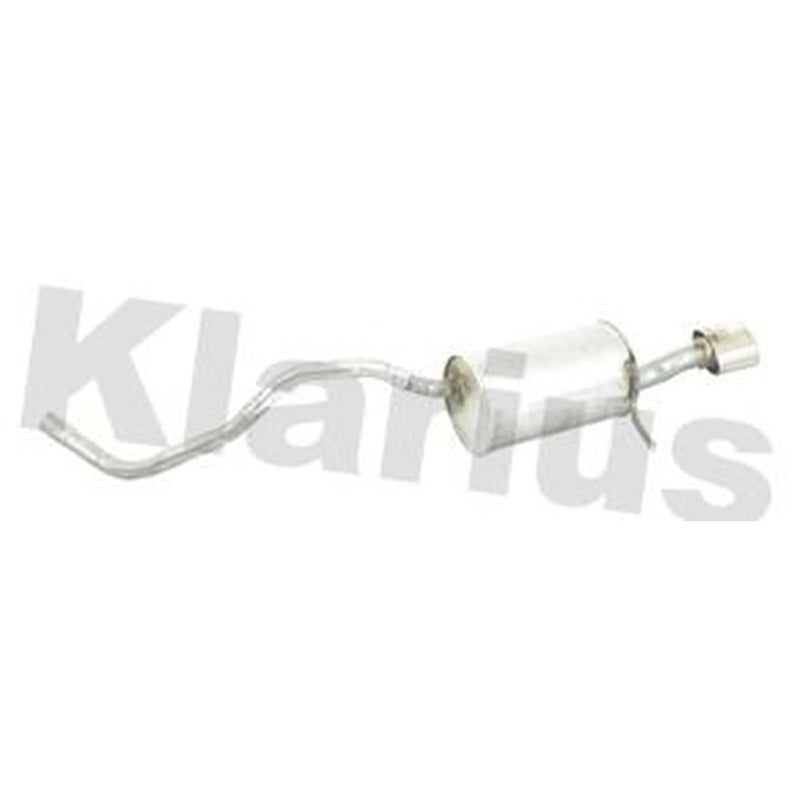 Klarius Box With Tail Pipe Rear fits Renault Clio IV 2012-2021 0.9