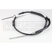 First Line Handbrake Cable Left Rear fits Fiat 500L 2012-2014 0.9 1.3 1.4