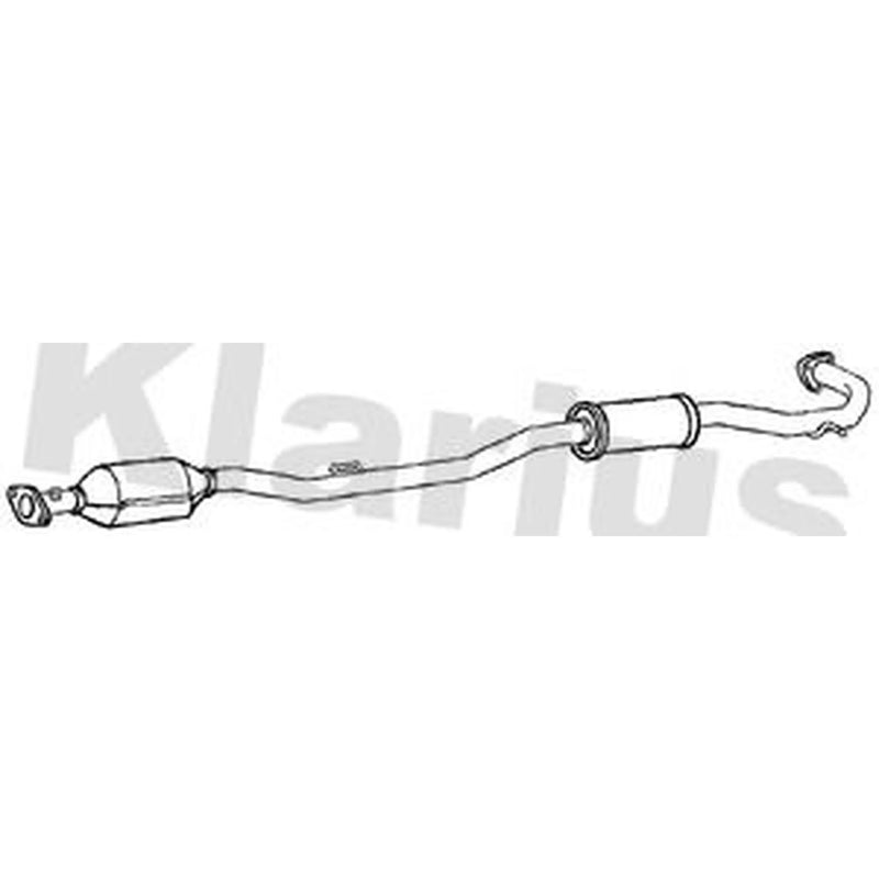 Klarius Catalyst Type Approved With Pipe fits Mitsubishi Asx 2010 on 1.6