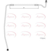 Apec Brake Hydraulic Hose Line Rear Right fits Renault Grand Scénic II 2004-2009