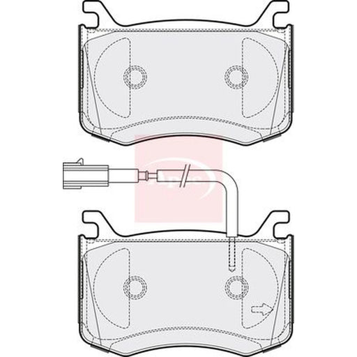 Apec Front Brake Pad Set PAD2149