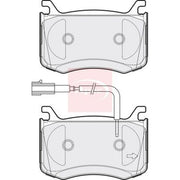 Apec Front Brake Pad Set fits Alfa Romeo Giulia 2015-2022 2.0 2.2