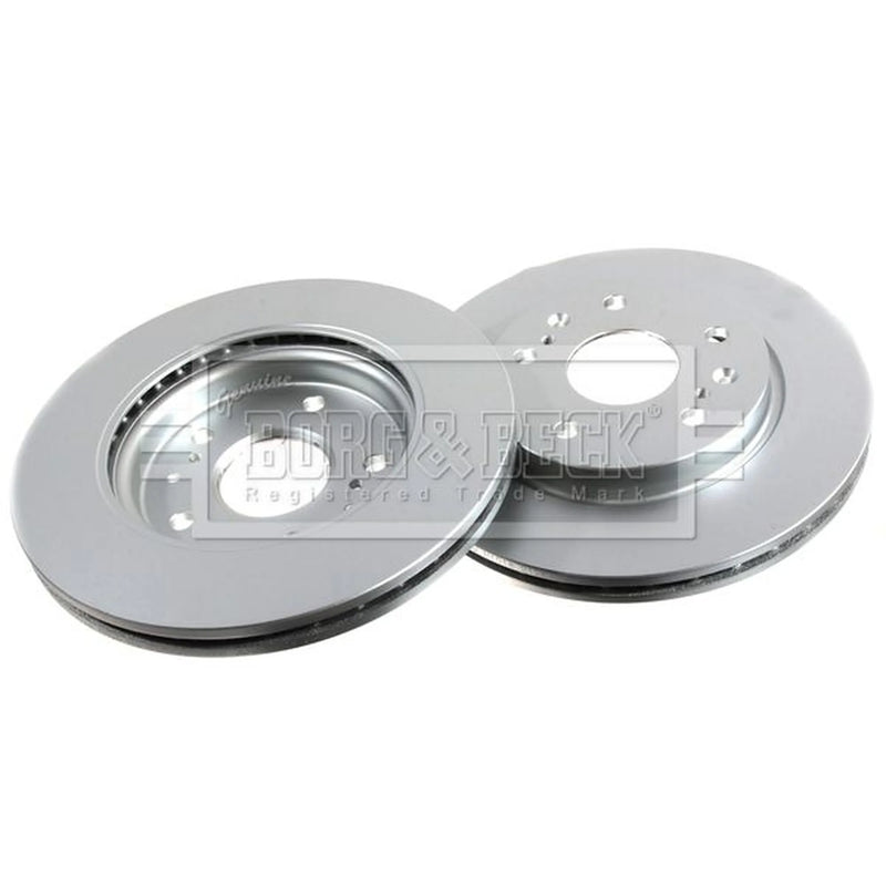 Borg & Beck 2 x Vented Front Brake Discs BBD5441