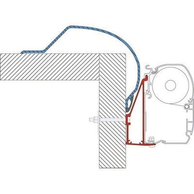 98655-852 ARCA 4M ADAPTOR Fiamma  - Dynamic Drive