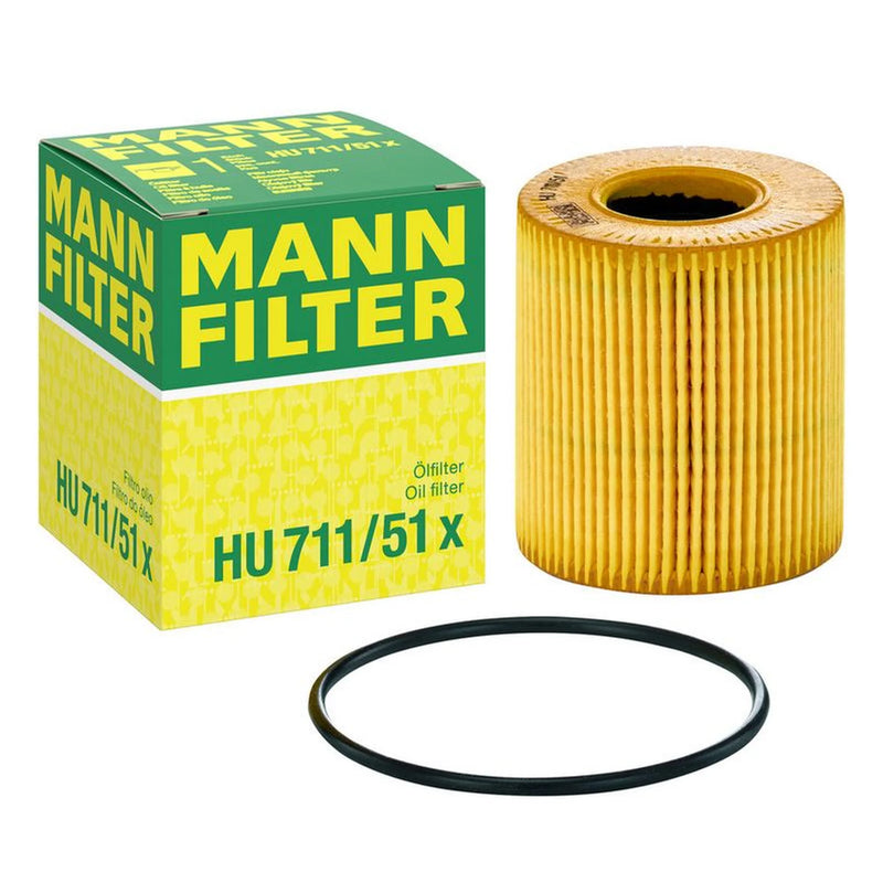 MANN-FILTER Service Kit with Air & Oil Filters fits Land Rover Freelander 2