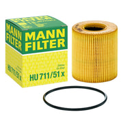 MANN-FILTER Service Kit with Air & Oil Filters fits Citroën Grand C4 Spacetourer