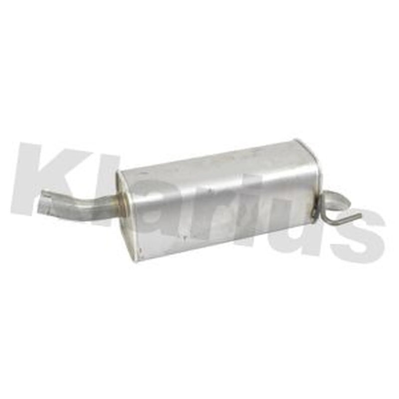 Klarius Box With Tail Pipe Rear fits Opel Astra H 2004-2010 1.3 1.7