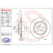 Brembo Front & Rear Brake Discs & Pads fits Subaru Impreza 2016-2017 1.6 2.0