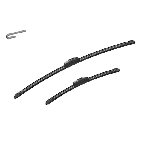 Bosch Aerotwin Front Wiper Blade Set 650mm + 340mm — AR140S fits Fiat Sedici