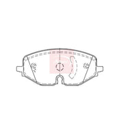 Apec Front Brake Pad Set PAD2334