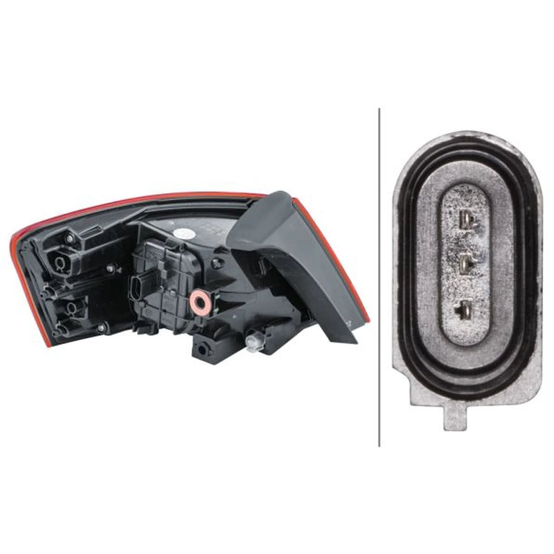 Hella Tail Light / Lamp W21W Right fits Audi A3 2012-2020