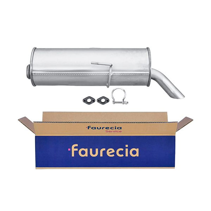 Hella End Silencer Rear fits Citroën Saxo 1996-2003 1.1 1.4