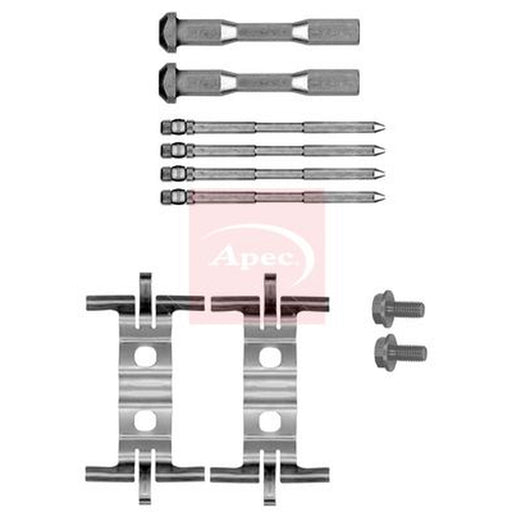 Apec Brake Pad Accessory Fitting Kit Front fits Ford Focus III 2015-2018 2.3