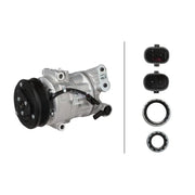 Hella Air Conditioning Compressor 8FK 366 203-031