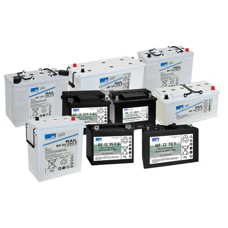 Sonnenschein Gel Battery 12V 57Ah GF Range