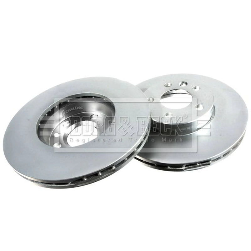 Borg & Beck Front & Rear Brake Discs & Pads fits VW Mpv 1996-2010 1.9