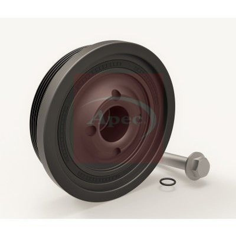 Apec Crank Shaft Belt Pulley fits Ford Focus I 2001-2004 1.8