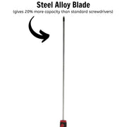 Teng Tools PZ Screwdriver PZ2 x 100mm L Hex Shaft Teng Tools - Dynamic Drive