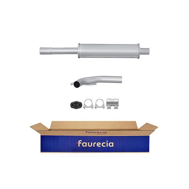 Hella Middle Silencer fits VW Polo 1997-2001 1.4