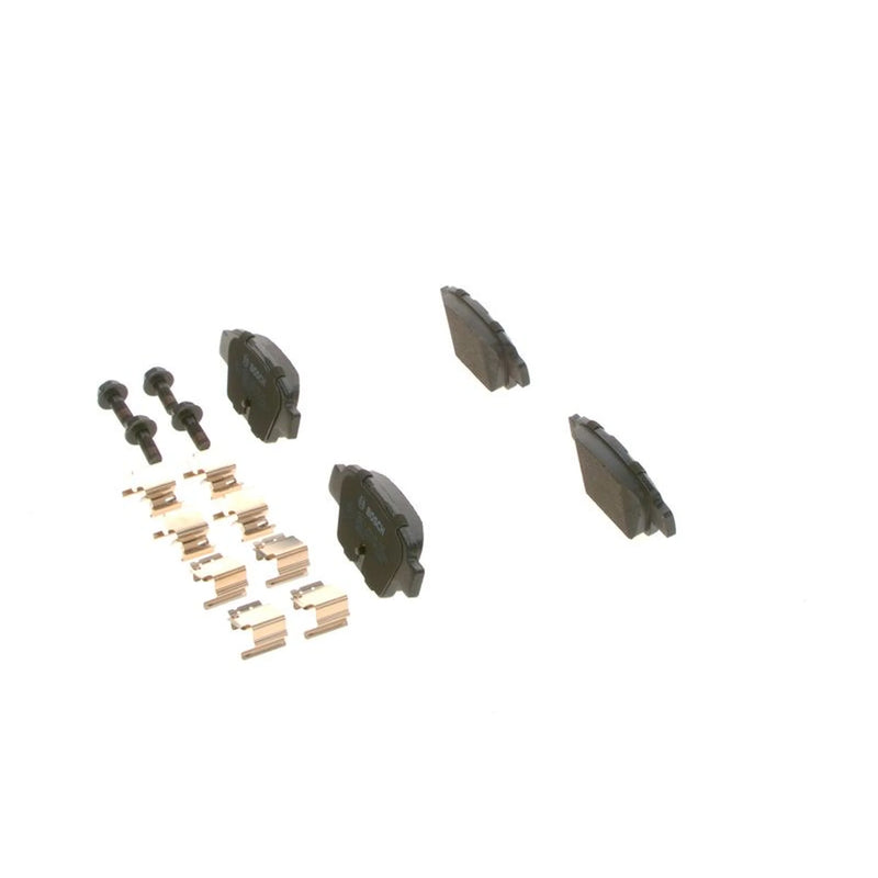Bosch Front & Rear Pads fits Fiat Multipla 2000-2010 1.6 1.9