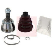 Apec CV Axle Shaft Assembly Wheel Side ACV1290
