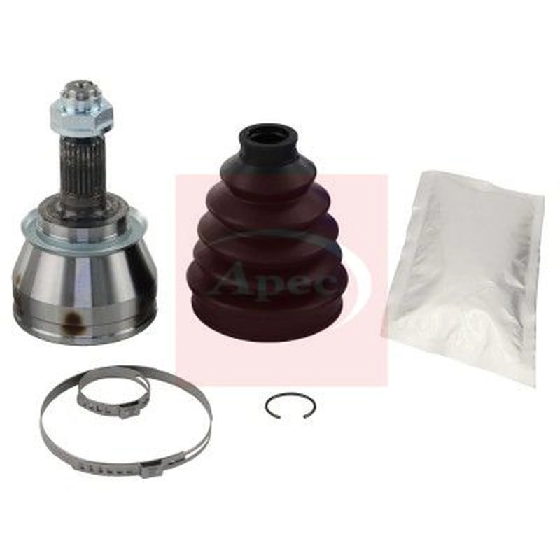 Apec CV Axle Shaft Assembly Wheel Side ACV1290