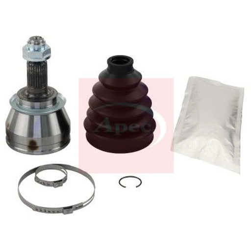 Apec CV Axle Shaft Assembly Wheel Side ACV1290