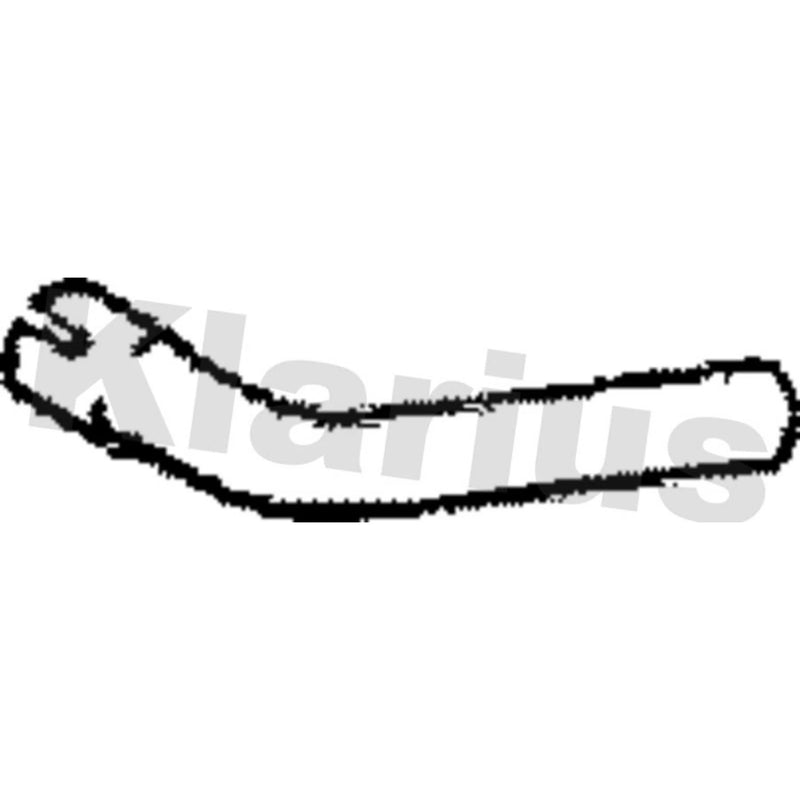 Klarius Exhaust Pipe OD fits Volvo 240 1974-1988 2.1 2.3