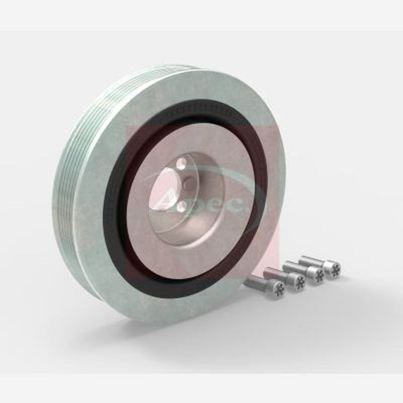 Apec Crank Shaft Belt Pulley fits Alfa Romeo 145 1999-2001 1.9