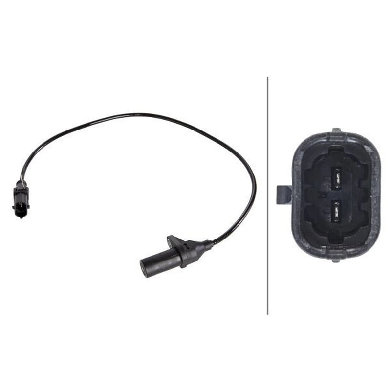 Hella Crankshaft Position Sensor fits Fiat Brava 1998-2002 1.2