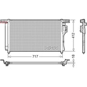 Denso Air Conditioning Condenser DCN41008