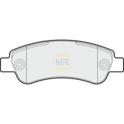 NAPA Rear Brake Pad Set fits Citroën Relay III 2006-2020 2.2 3.0