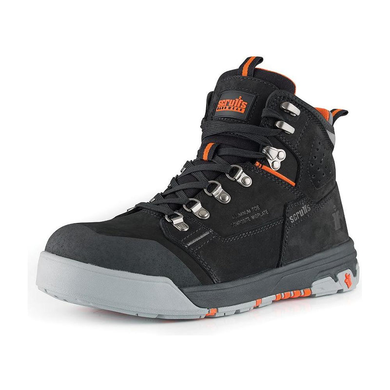 Scruffs Hydra Safety Boots Black Size 9 / 43 Scruffs - Dynamic Drive