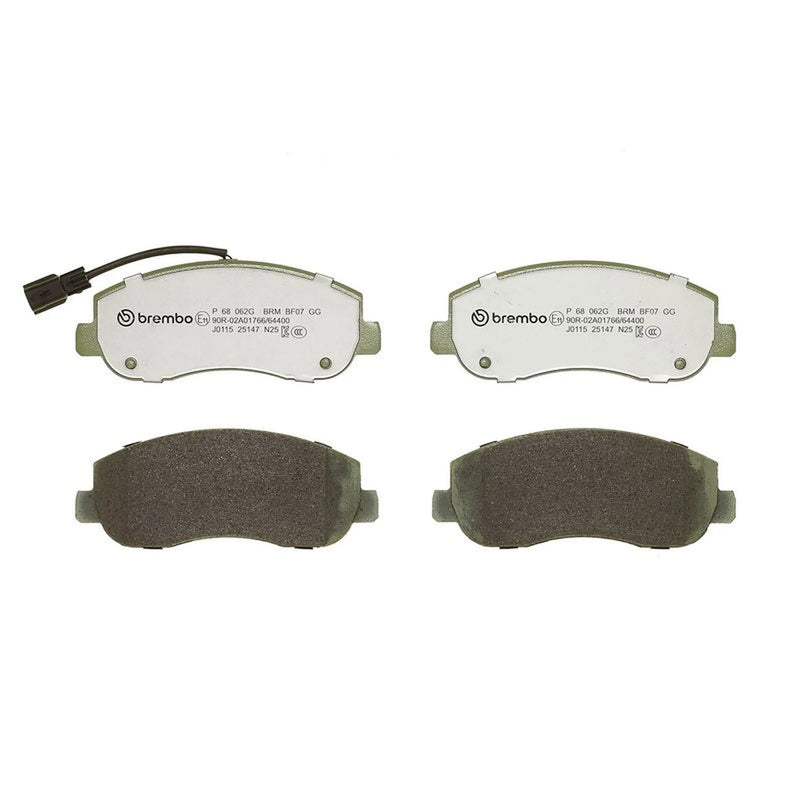 Brembo 4 x Front Brake Pad Set fits Nissan Interstar 2021-2024