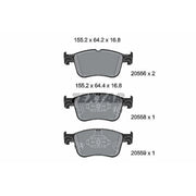 Textar Front Brake Pad Set 2055601