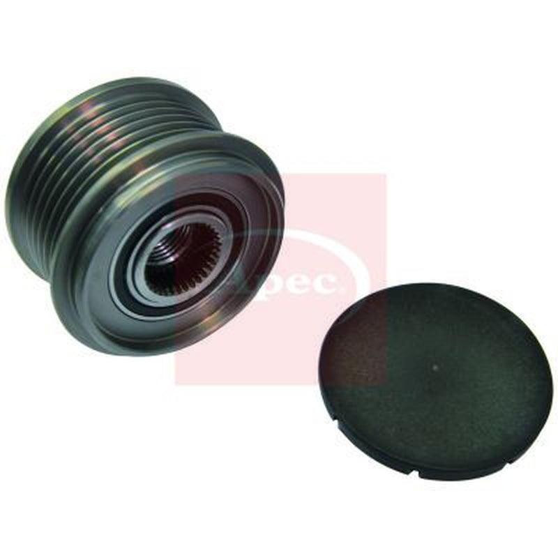 Apec Alternator Overrunning Freewheel Clutch fits Fiat Ducato 2001-2006 2.3