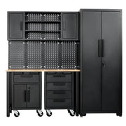 Draper Single Garage Workstation with Roller Cabinets - MS100 - image 1