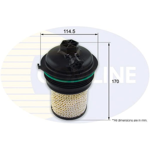 Comline Fuel Filter Element fits Renault Espace V 2015-2023 1.6 2.0
