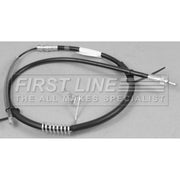 First Line Handbrake Cable Right Rear fits Ford Transit 2000-2014 2.0 2.2