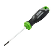 Draper Pozi Soft Grip Screwdriver, PZ0 x 75mm - 200/PZ - image 1